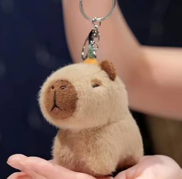 Cute Capybara Bag Keychain Doll