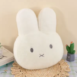 Kawaii Miffy doll, decorative pillow