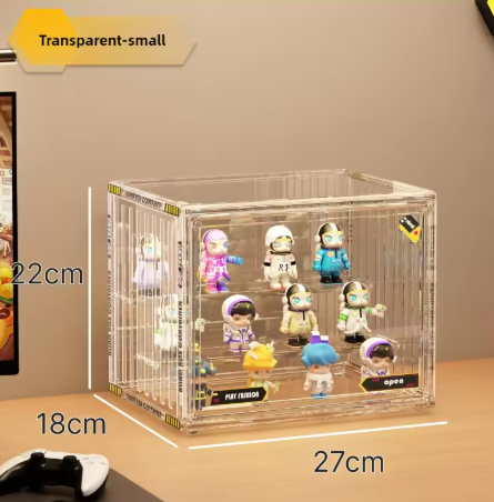 3-Tier Acrylic Display Rack - Clear Showcase & Organizer