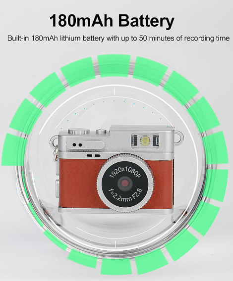 1080P Retro Digital Pocket Camera