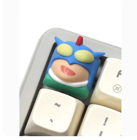 Shin-chan Anime Keycaps – Translucent, for Mechanical Keyboards, Cute Gift