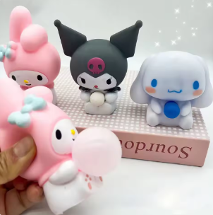 Kuromi, Cinnamoroll Bubble Toy