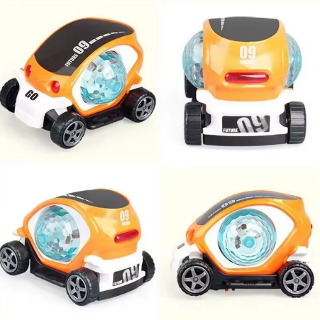 Toddler Electronic Crawling Car Baby Sensory Development Toy Birthday Gift