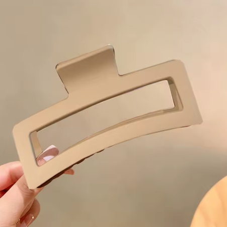 13cm Extra Large Hair Shark Clip – Square Clip, Women’s Hairpin