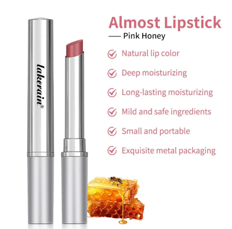Vitamin E Pink Honey Lip Balm β Natural Tinted Care