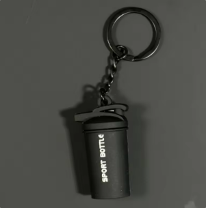 2025 Barbell Keychain β DIY Silicone Dumbbell Keyring for Fitness Lovers & Gym Gifts