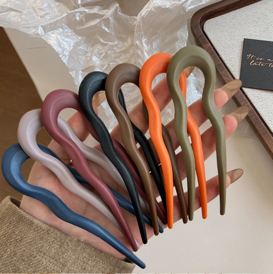 Acetate acrylic hairpin