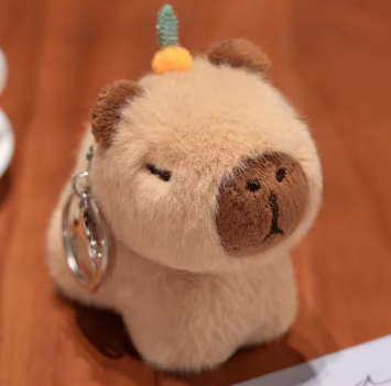 Cute Capybara Bag Keychain Doll
