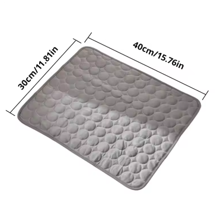 Ice Silk Cooling Pad for Dogs – Breathable, Washable, Reusable, Summer-Friendly, for Small Pets