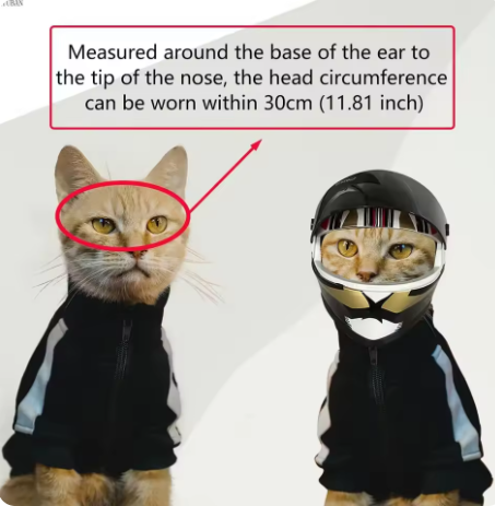 DIY Pet Helmet β Mini Safety Helmet for Cats and Dogs, Outdoor and Photo Props