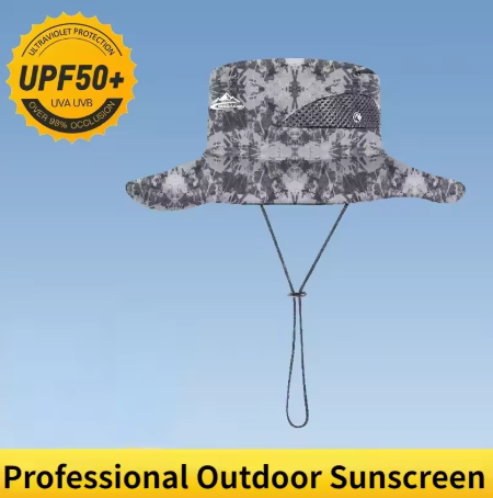 UV Protection Large Sun Hat - Breathable & Waterproof, Men's Summer Fishing Hat