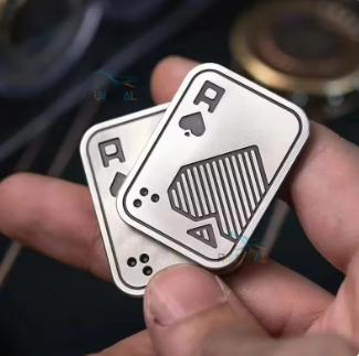 EDC Push Slider Metal Fidget Stress Reliever Toy