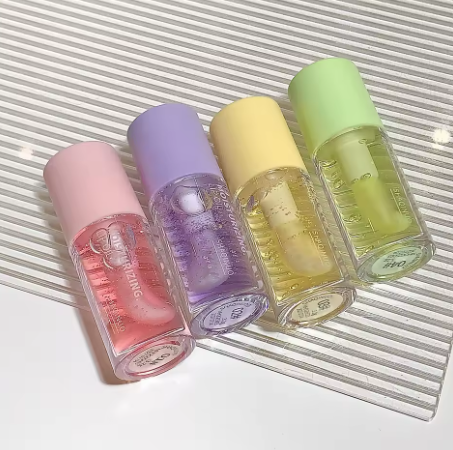 Water Light Lip Gloss - Transparent Jelly Moisturizing Lip Oil, Plumping Lip Care Makeup
