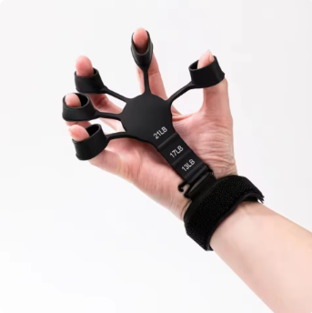 Finger training gripper