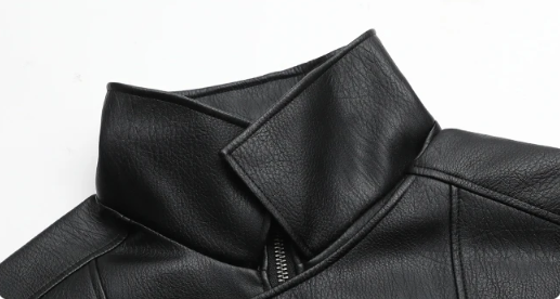 CHIC VEN Women’s PU Leather Jacket