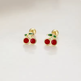 Women's Cherry Earrings