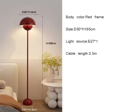 High-Quality Bird Floor/Table Lamp with E27 Bulb, Bedroom & Living Room Decor