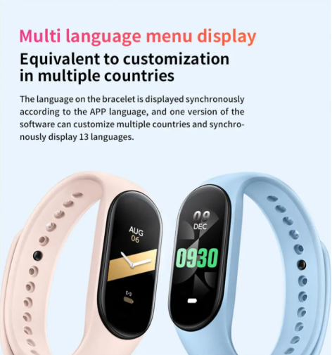 Mi Band 8 Smart Bracelet – Heart Rate, SpO₂ & Fitness Tracker