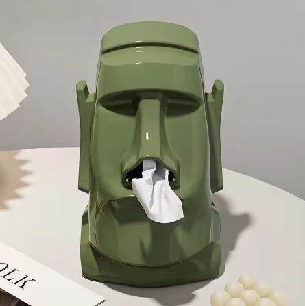 UFORU Desktop Storage Box, a multi-purpose office box for organizing glasses, earphones, and tissues.