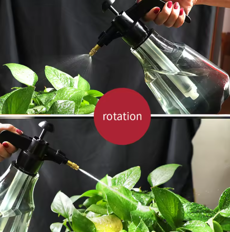 Column Pattern Sprayer - Pressure Spray Bottle for Flower Pots and Garden Watering