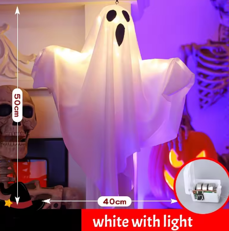 (🎃Season Limited) Halloween LED Ghost Decoration Indoor/Outdoor Mood Light Interior Prop