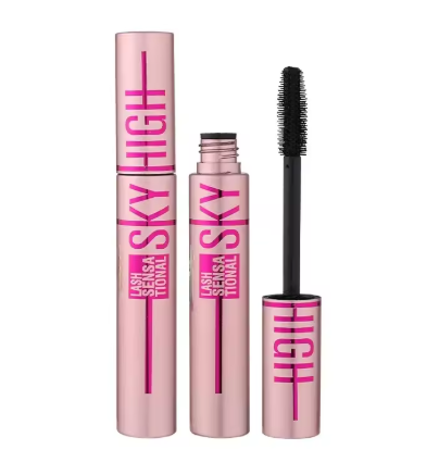 Long-Lash Mascara for Women - Waterproof Black Eyelashes, Korean Silky Extension Makeup