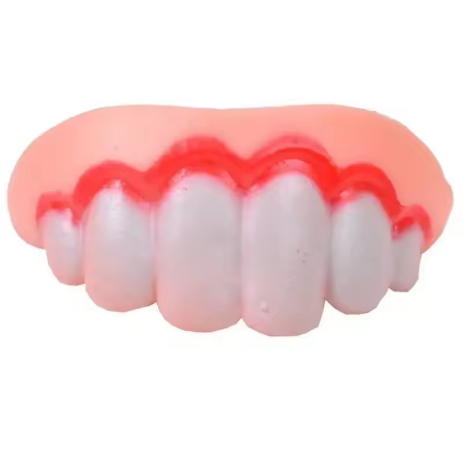 Cute Corgi Dentures Toy Puppy Cosplay & Decoration Funny Teeth Prop