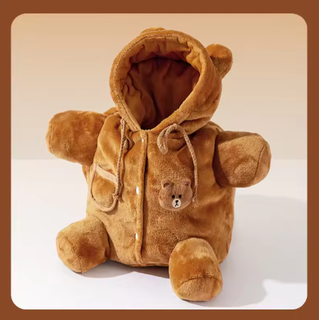 Cute Dog Crossbody Bag - Warm Outdoor Shoulder Bag for Fall and Winter, for Small Dogs