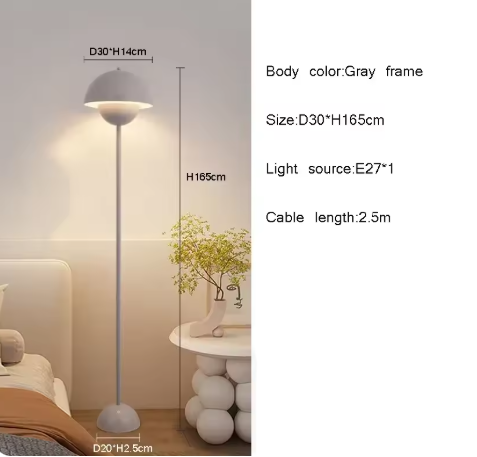 High-Quality Bird Floor/Table Lamp with E27 Bulb, Bedroom & Living Room Decor