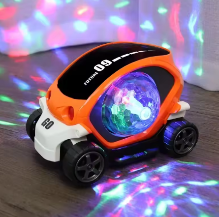 Toddler Electronic Crawling Car Baby Sensory Development Toy Birthday Gift