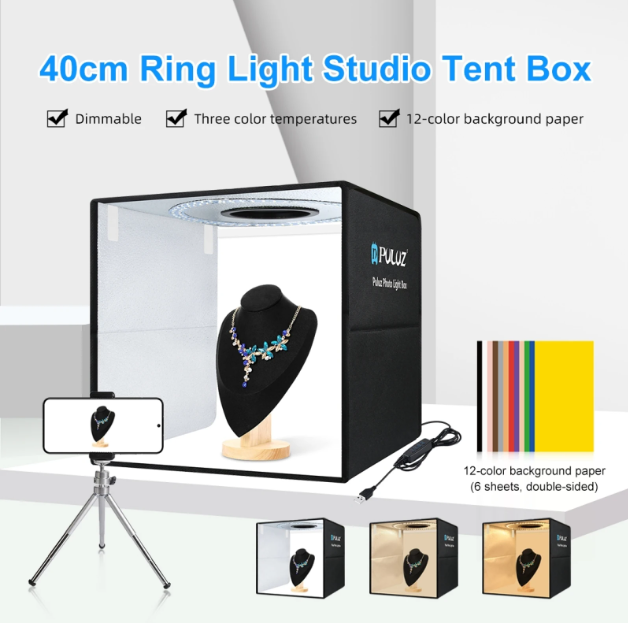Photo Lighting Studio Shooting Tent Box