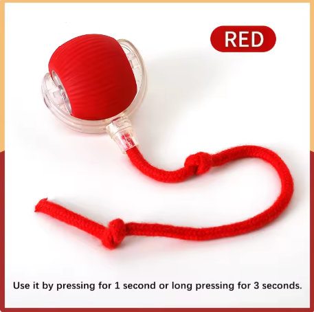 Smart Dog Toy Ball β USB Charging, Auto Moving & Jumping, Pet Interactive Toy