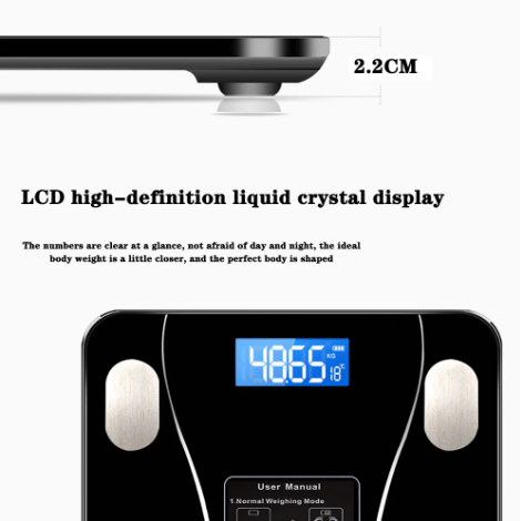 Smart Digital Body Fat Scale