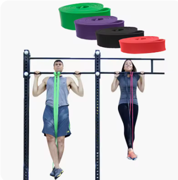 Sports Elastic Pull-Up Assist Band – Unisex, Resistance Band for Gym & Pilates