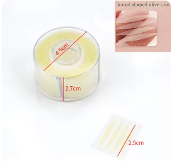 600PCS Double-Fold Eyelid Tape β Invisible Lace Eye Lift Stickers
