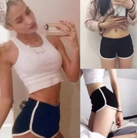 Women's Sports Shorts - Casual Fitness, Running, Yoga, Cycling