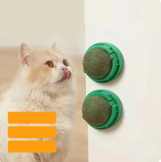 Catnip Wall Stick-On Ball