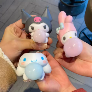 Kuromi, Cinnamoroll Bubble Toy