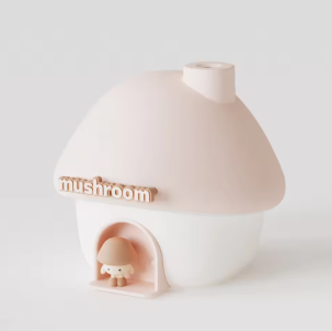 Cute Mushroom House Humidifier & Lighting