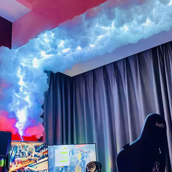DIY Thunder Cloud LED Strip Light