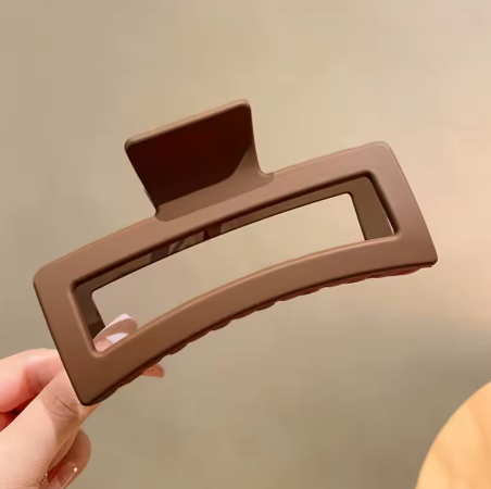 13cm Extra Large Hair Shark Clip – Square Clip, Women’s Hairpin