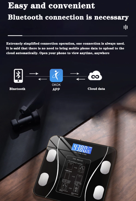 Smart Digital Body Fat Scale