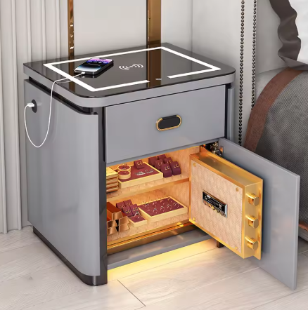 Nordic style bedside tables, luxurious drawer nightstands, and unique design furniture