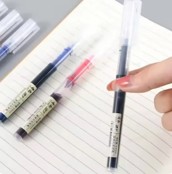 Premium Needle Tip Gel Pen Set β Straight Liquid Ink, Kawaii Stationery, School & Office, 10 Pieces