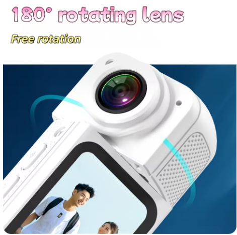 S70 Mini Sports Camera – 180° Rotation, 1080P, Long Battery Life, Magnetic Outdoor