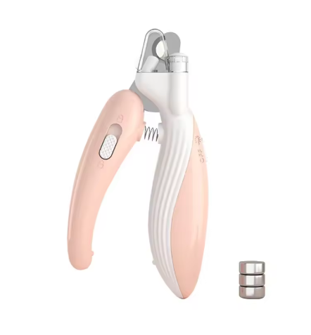 LED Light Pet Nail Trimmer, Professional Cat and Dog Nail Clipper Trimmer