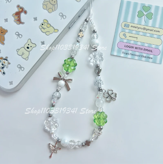 Limited edition Lucky Clover Perse Keychain