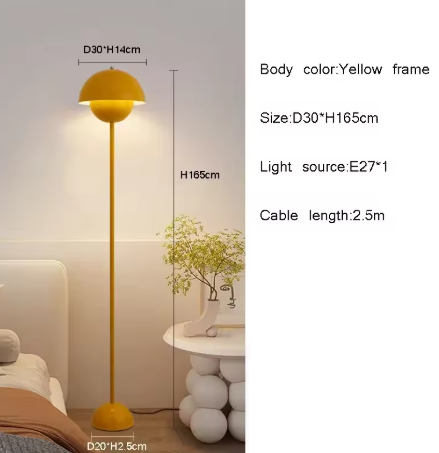High-Quality Bird Floor/Table Lamp with E27 Bulb, Bedroom & Living Room Decor