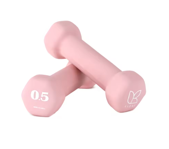 ARIF Neoprene Color Hex Dumbbells (Pair) – 0.5kg to 5kg