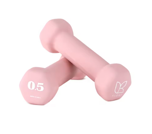 ARIF Neoprene Color Hex Dumbbells (Pair) – 0.5kg to 5kg